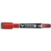 Marker Pilot V-Boardmaster S EF rød 1.3mm stregbredde - 10 stk