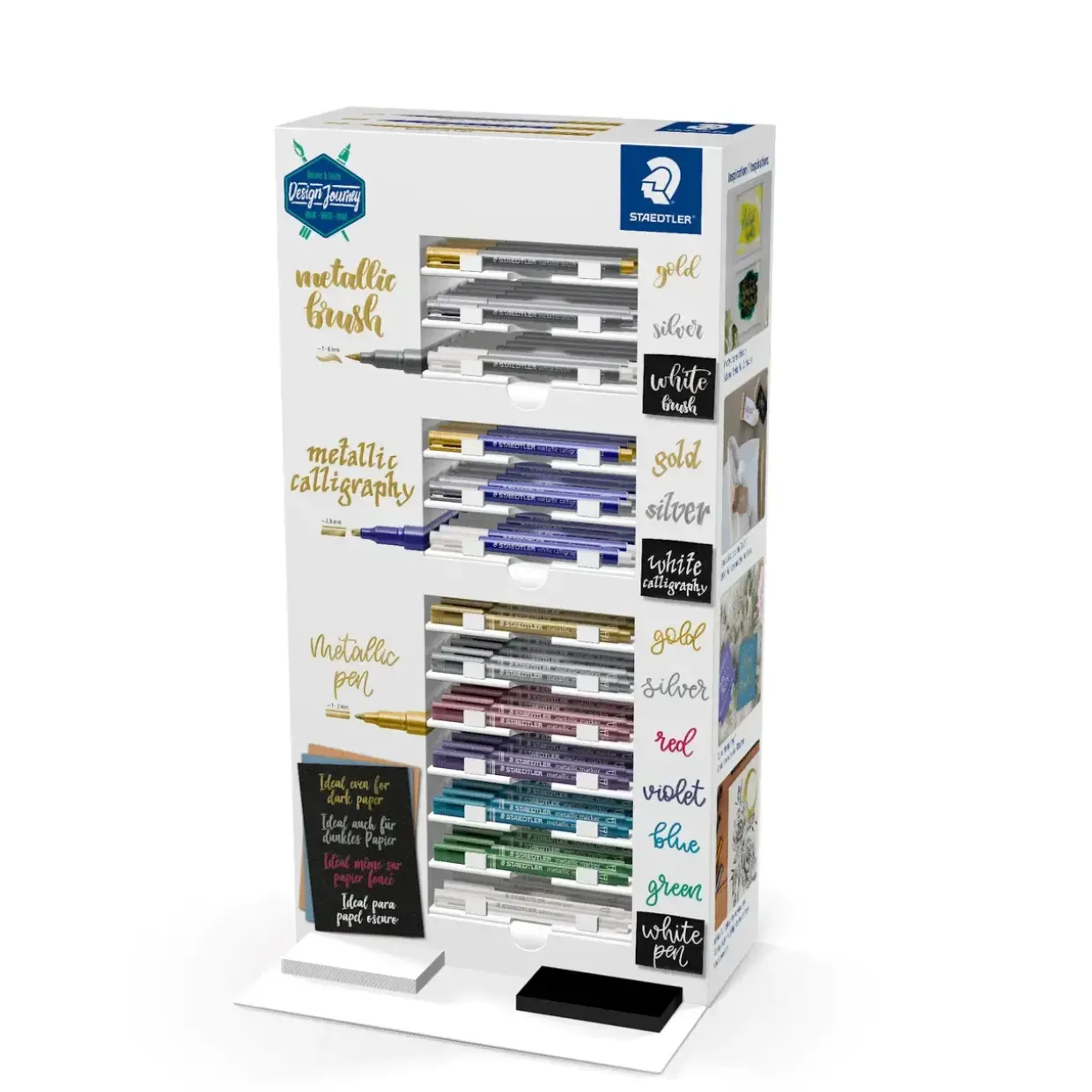 Marker Staedtler Metallic penne i display ass (130)