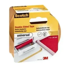 3M Dobbeltkæbende tæppetape 50mmx25m