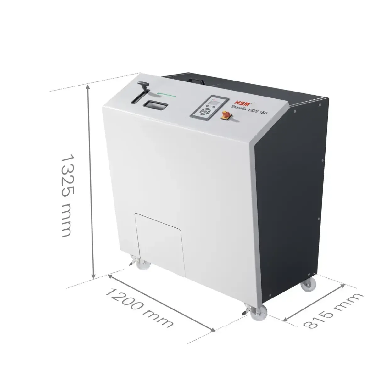 Mediemakulator HSM StoreEx HDS 150 - makulerer digitale datamedier