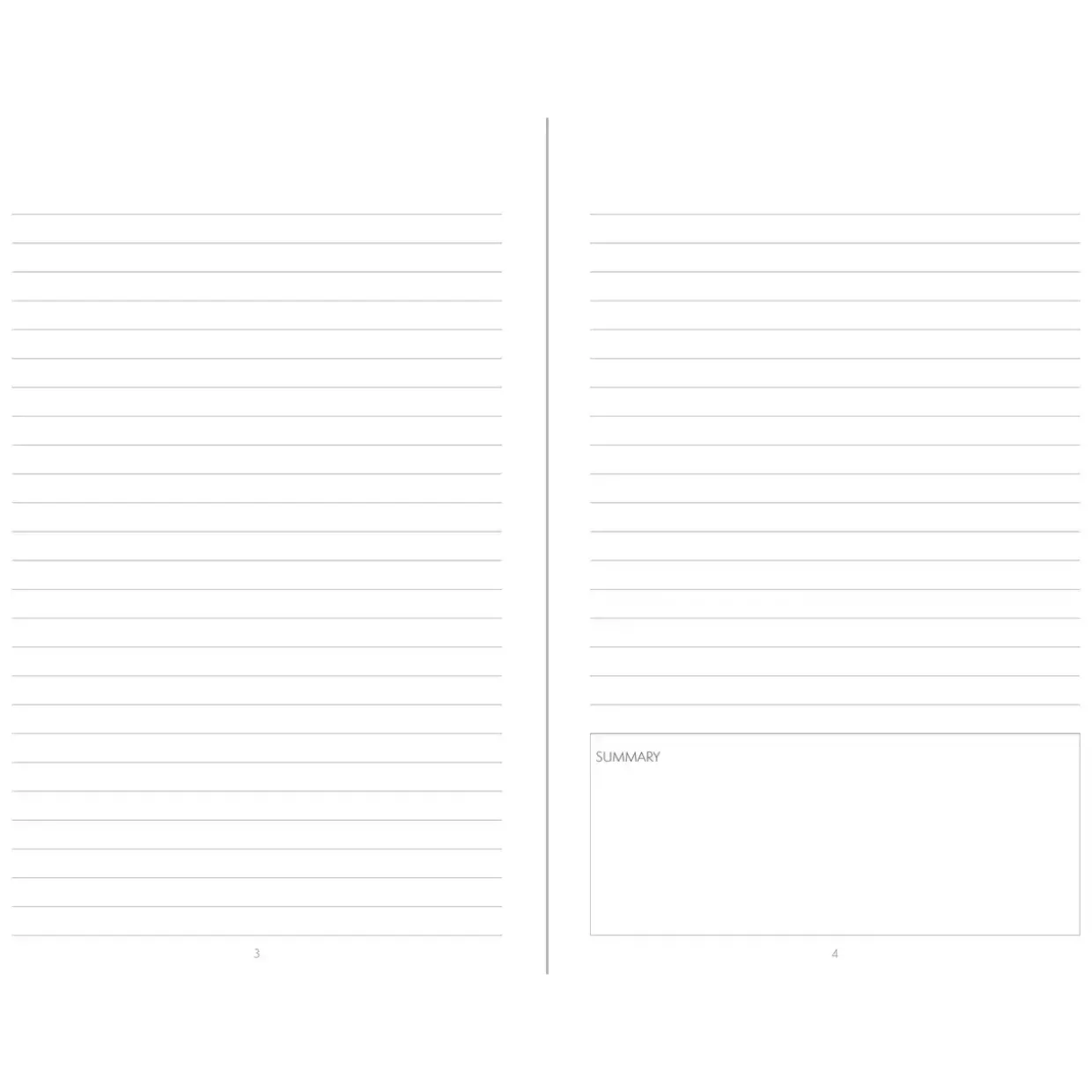 Meeting journal Mayland - 5 stk - 92743400