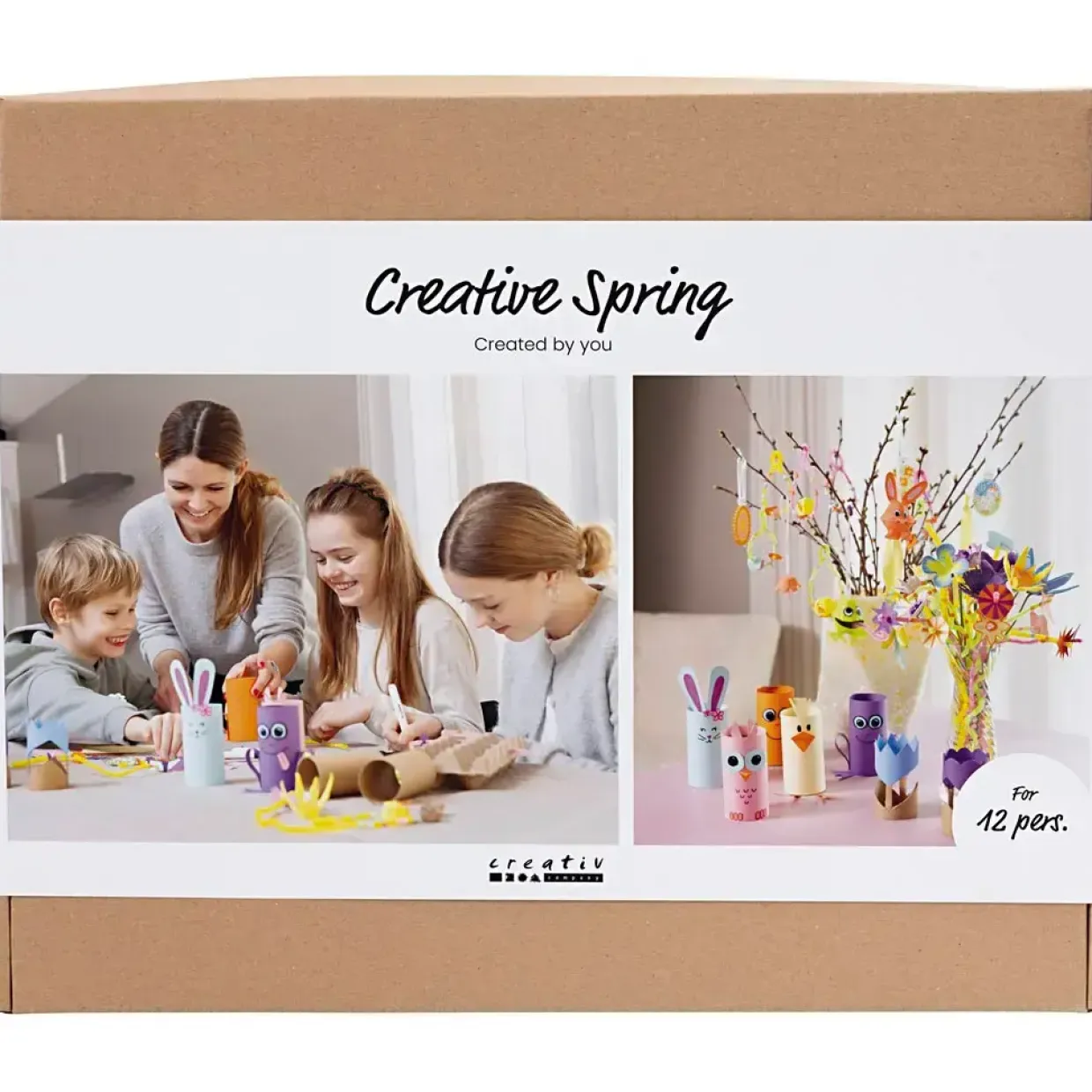 Mega DIY Mix Kreativt Forår/Påske, forårsfarver - 1 pk