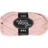 Melbourne Uldgarn, L: 92 M, pind 4-5,5, lys rød, 50 g/ 1 ngl.