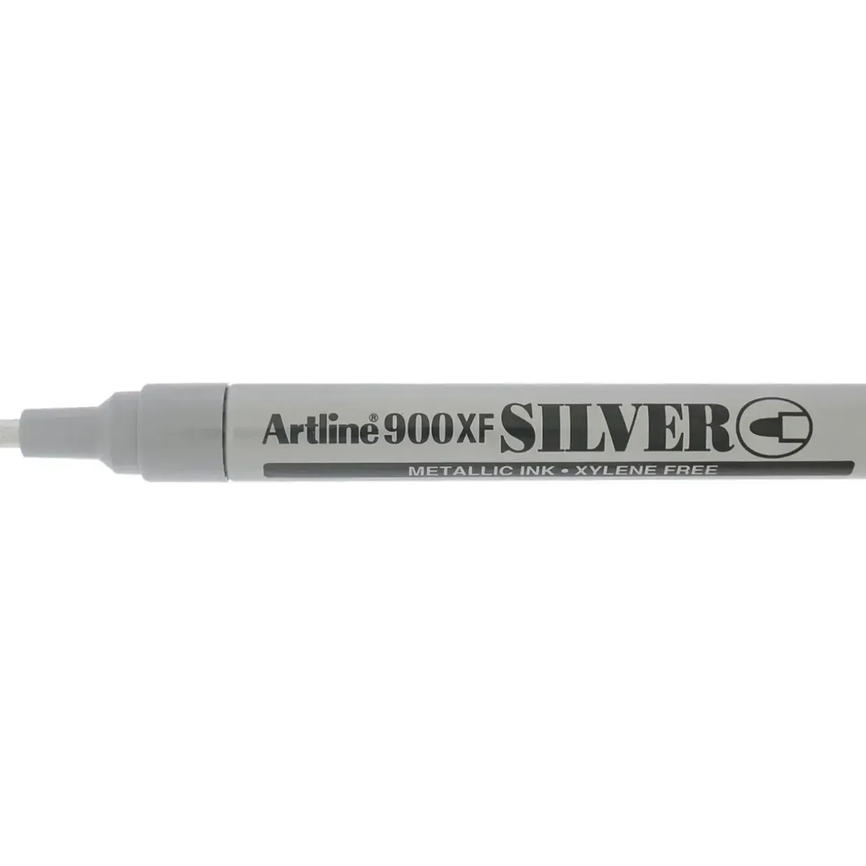 Metallic Markør Artline 900XF 2.3mm sølv - Køb minimum 12 stk.