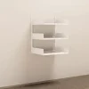 Metalreol - aLTI-hylden - væghængt grundsektion - 1000x750x600mm - Hvid