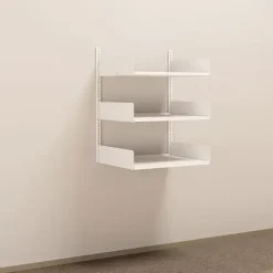 Metalreol - aLTI-hylden - væghængt grundsektion - 1000x750x600mm - Hvid