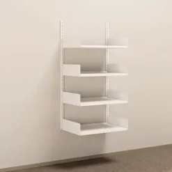 Metalreol - aLTI-hylden - væghængt grundsektion - 1500x750x500mm - Hvid