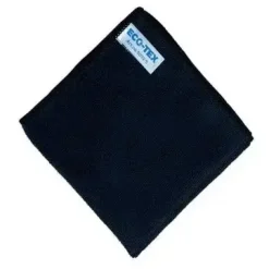 Microfiberklud Neutral Økotex 32x32 cm Sort - 10 stk/pk