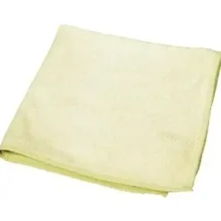 Microfiberklud, Prime Source, 40x40cm, gul - 10 stk