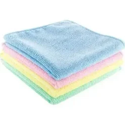 Microfiberklud – Prime Source 32x32 cm – Rød – 10 stk