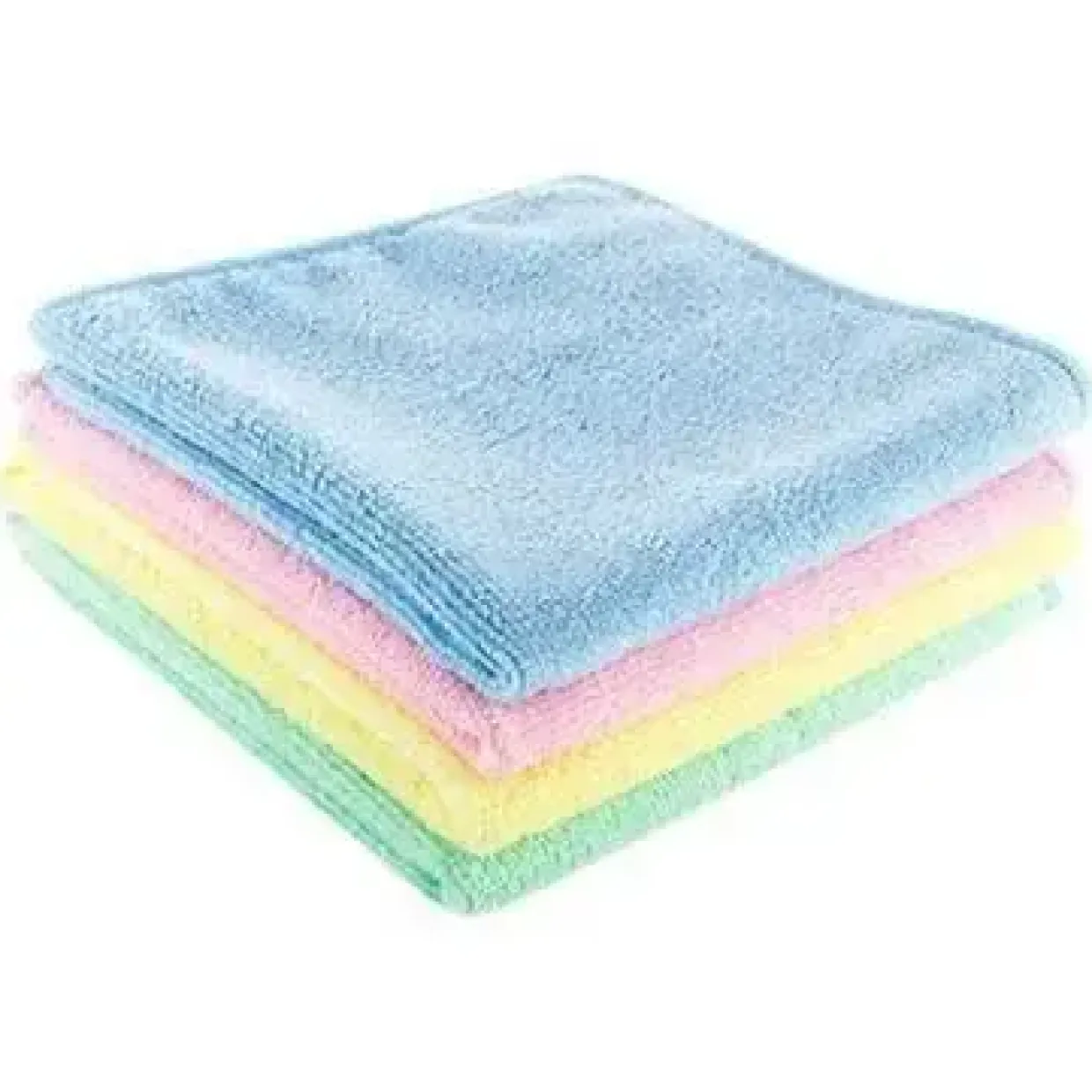 Microfiberklud – Prime Source 32x32 cm – Rød – 10 stk