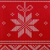 Middagsserviet, Christmas star, 3-lags, 1/4 fold, 40x40cm, rød, nyfiber - 100 stk