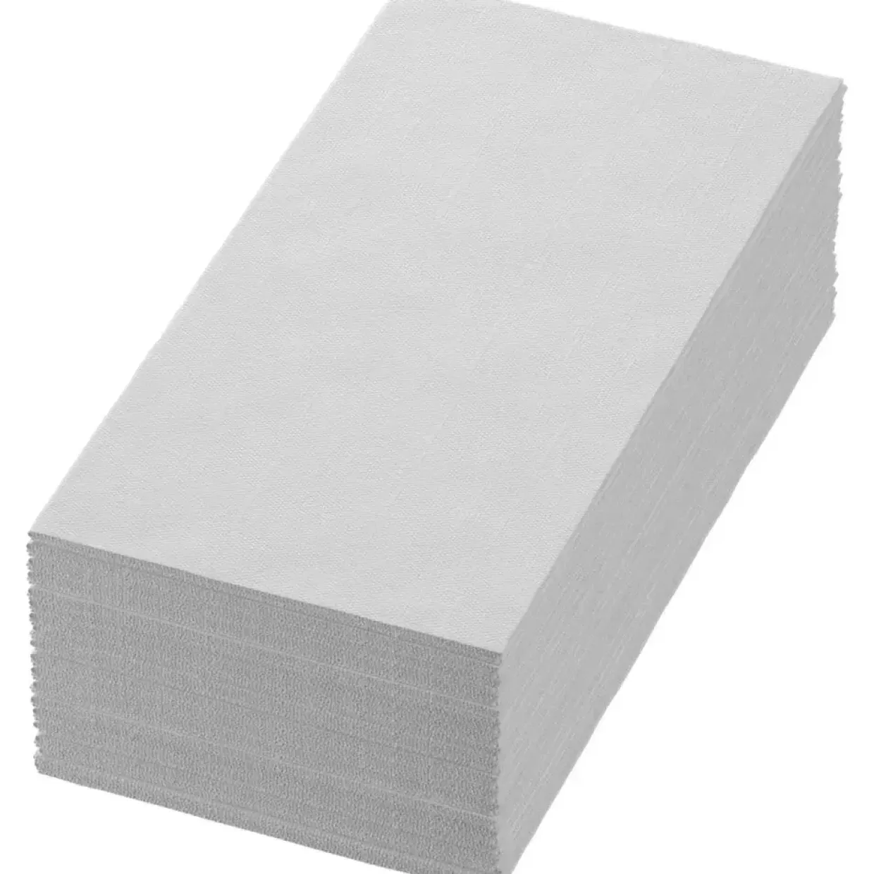 Middagsserviet, Dunisoft, 1/8 fold, 40x40cm, hvid, airlaid, bio - 360 stk