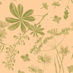 Middagsserviet, Opus Flora, 1/4 fold, 40x40cm, flerfarvet, airlaid - 300 stk