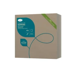 Middagsservietter Dunisoft 1|4 fold 40x40cm greige - 360 stk