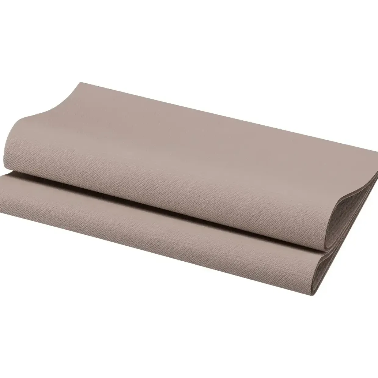Middagsservietter Dunisoft 1|4 fold 40x40cm greige - 360 stk