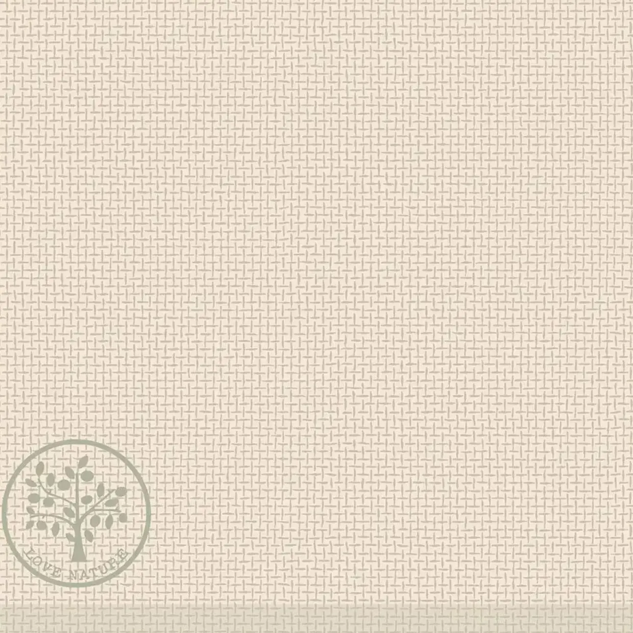 Middagsservietter - Love Nature Jute, 1/4 fold, 40x40cm, pebble stone, Linclass - 300 stk