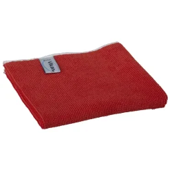 Mikrofiberklud - Basic - rød - 32 x 32 cm - 5 stk
