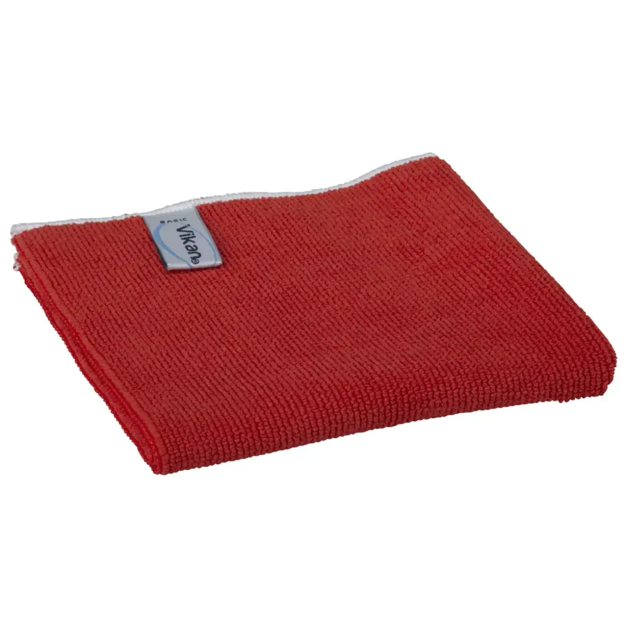 Mikrofiberklud - Basic - rød - 32 x 32 cm - 5 stk