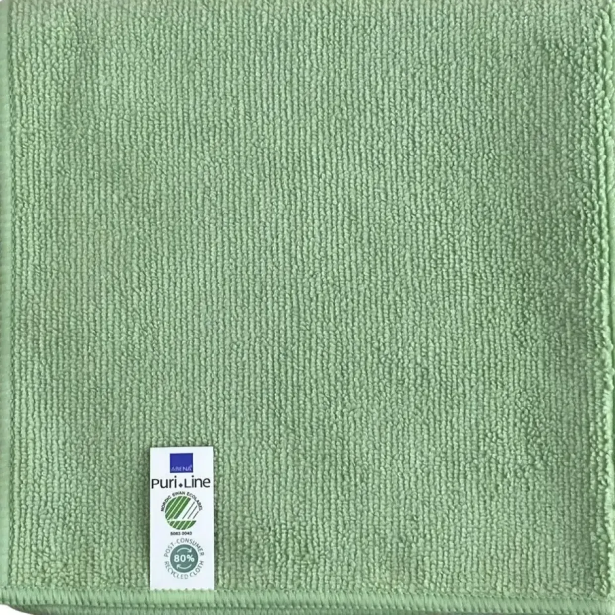 Mikrofiberklude - ABENA Puri-Line Basic - Grøn - 32 x 32 cm - 10 stk
