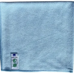Mikrofiberklude ABENA Puri-Line Soft 40x40cm blå 70% recycle - 10 stk