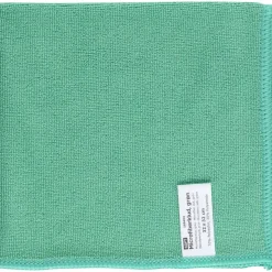 Mikrofiberklude grøn soft 70% polyester 30% polyamid 32x32 cm - 10 stk