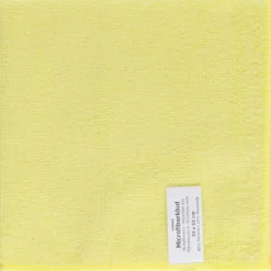 Mikrofiberklude gul 80% polyester 20% polyamid 32x32 cm - 20 stk