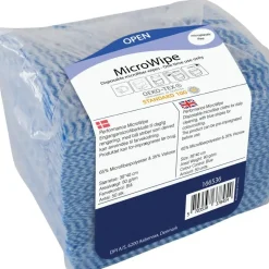 Mikrofiberklude MicroWipe 38x40cm engangs - 500 stk