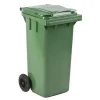 Mini-affaldscontainer grøn 120 L