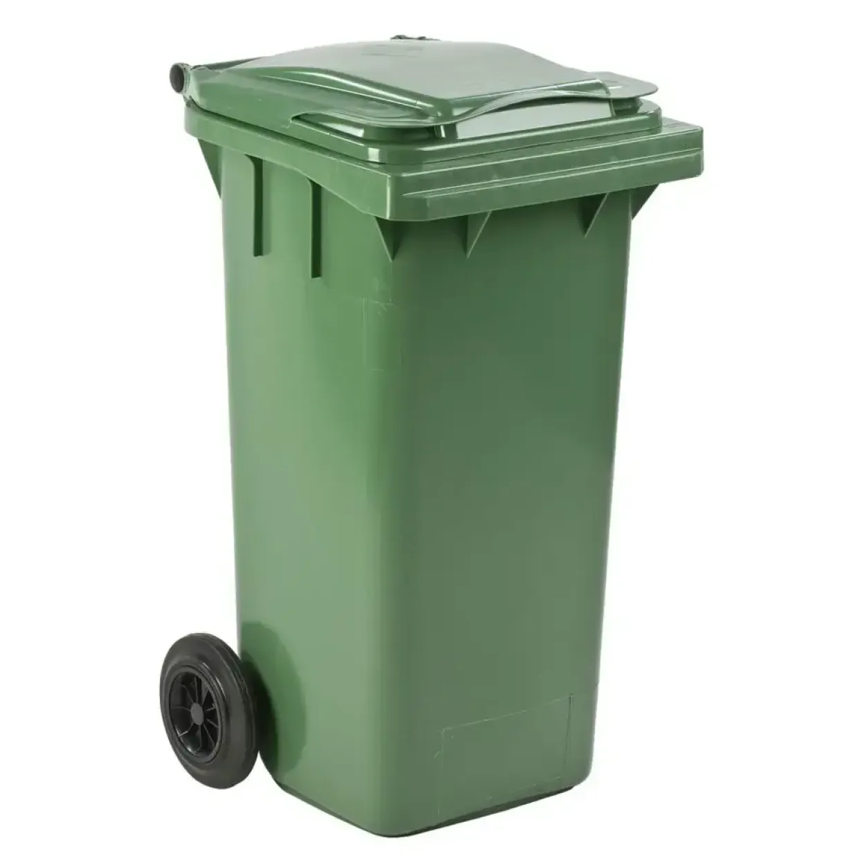 Mini-affaldscontainer grøn 120 L