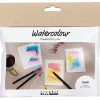 Mini DIY Kit Akvarel, Kort med kuverter - 1 pk
