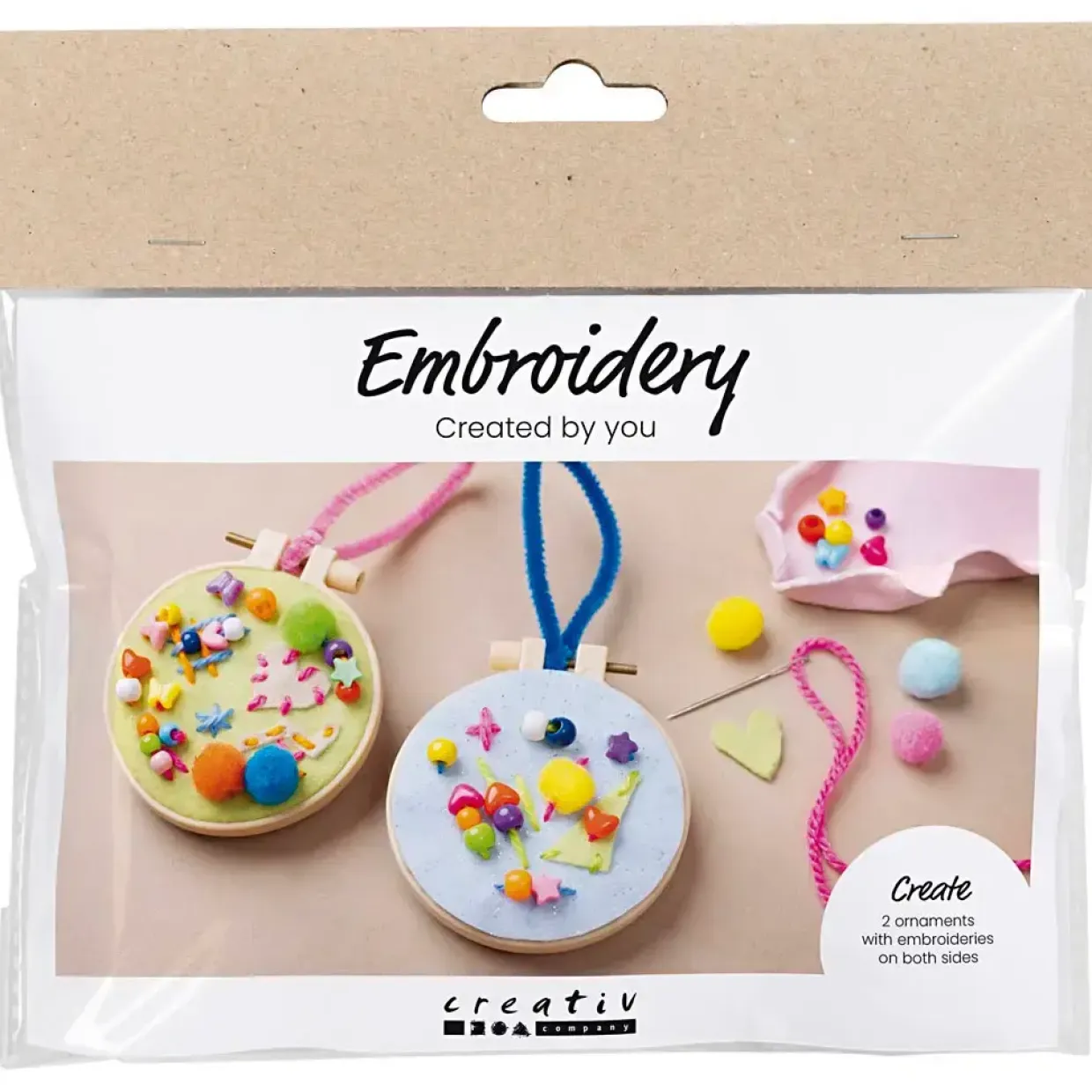Mini DIY Kit Broderi, Fantasi - 1 pk