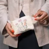Mini DIY Kit Broderi, Makeup-taske, creme, 1 pk.