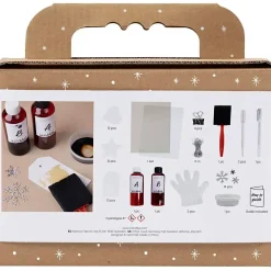 Mini DIY Kit Cyanotypi, Gavemærker, blå, sølv, 1 pk.