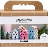Mini DIY Kit Dekoration, Huse, colorful, 1 pk.