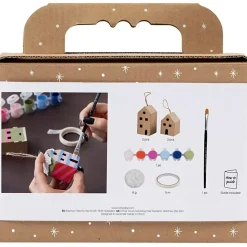 Mini DIY Kit Dekoration, Huse, colorful, 1 pk.