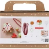 Mini DIY Kit Modellering, Hjerteformet julefigur, ass. farver