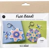 Mini DIY Kit Rørperler, Charms/taskepynt, ass. farver