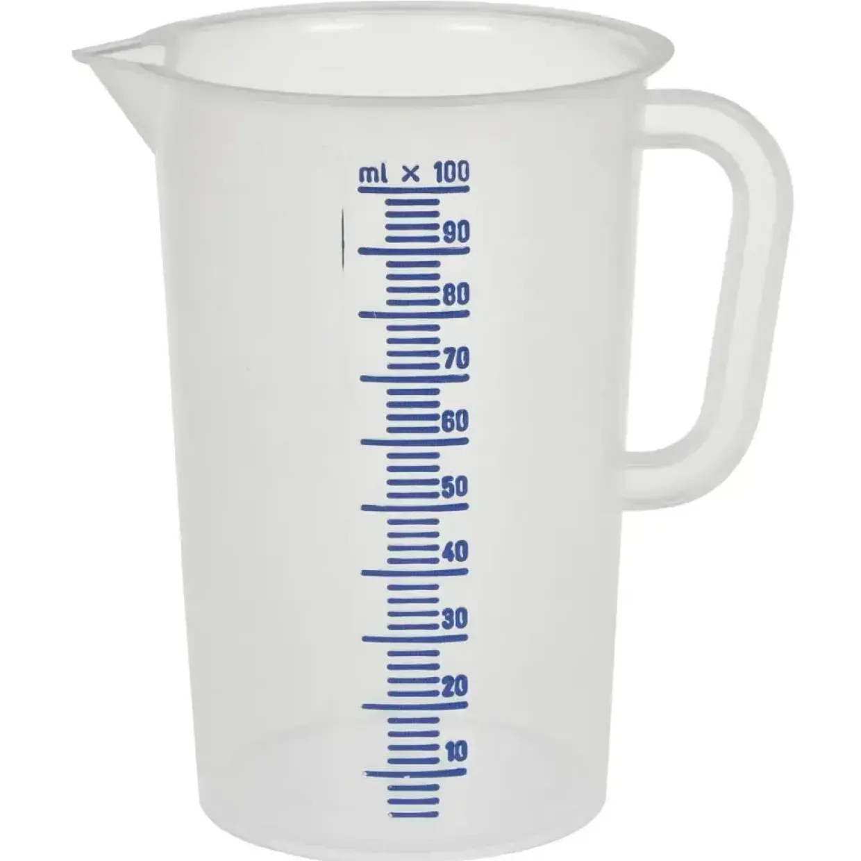 Målekande, lukket hank, 100 ml