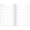 Månedskalender International - A5 - Brun - 2027 - Mayland - 93106127