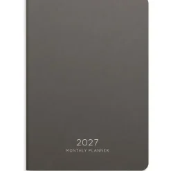 Månedskalender International - A5 - Brun - 2027 - Mayland - 93106127