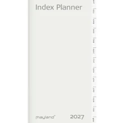 Månedskalender REFILL - Index Planner - 88x168mm - 2027 - Mayland - 27095200