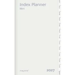 Månedskalender REFILL - Index Planner mini - 77x132mm - 2027 - Mayland - 27071500