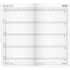 Månedskalender REFILL - Index Planner mini - 77x132mm - 2027 - Mayland - 27071500
