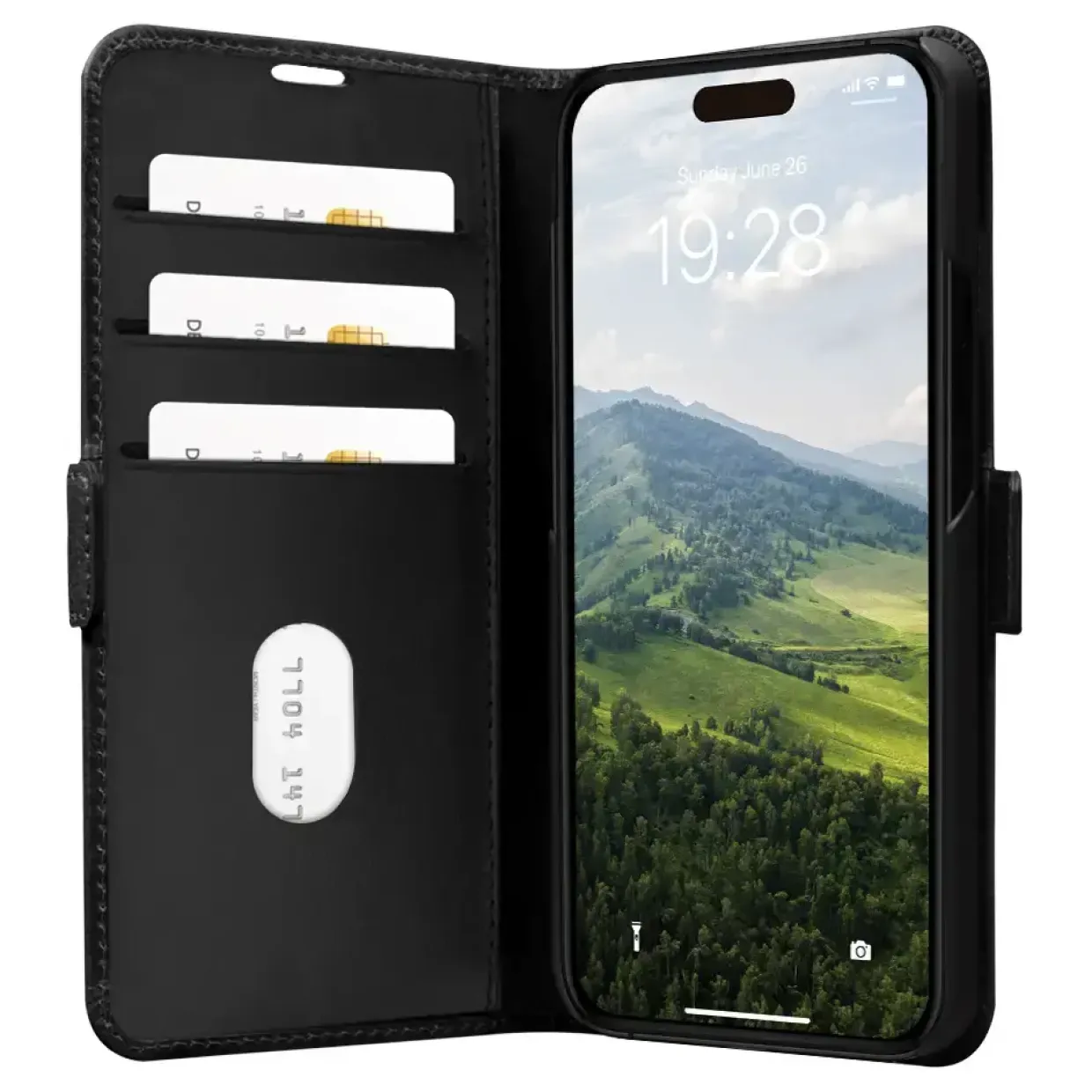 Mobilcover - Dbramante1928 Copenhagen - iPhone 15 Pro Max - Sort