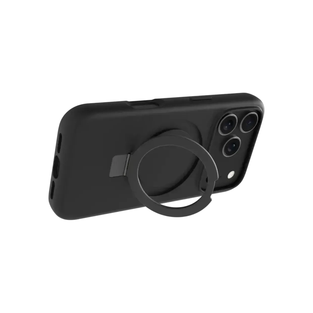 Mobilcover - Dbramante1928 - Iceland Ultra D3O MagSafe Kickstand - iPhone 17 Pro - Sort