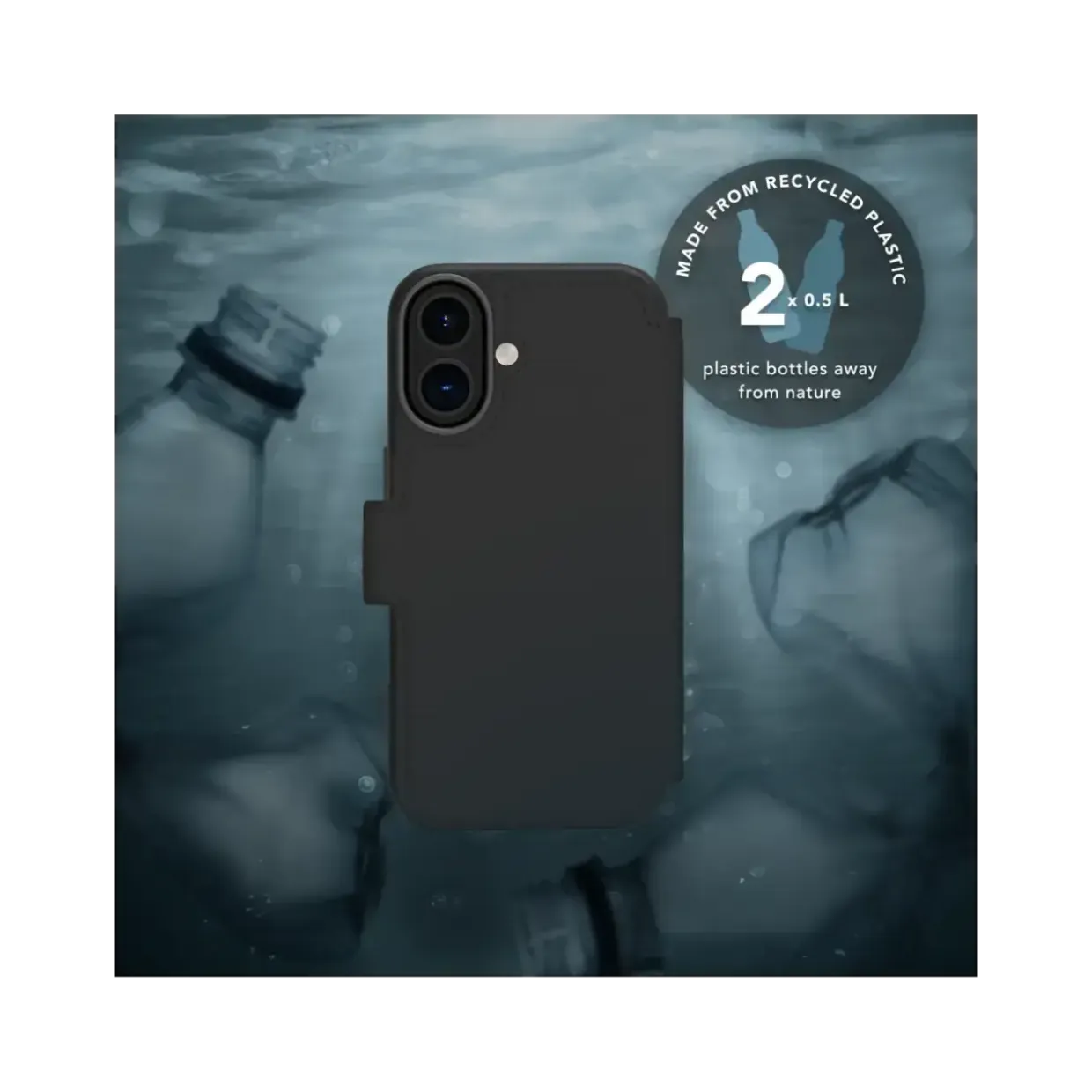 Mobilcover - Dbramante1928 - Lynge MS ICON - iPhone 16 - Sort