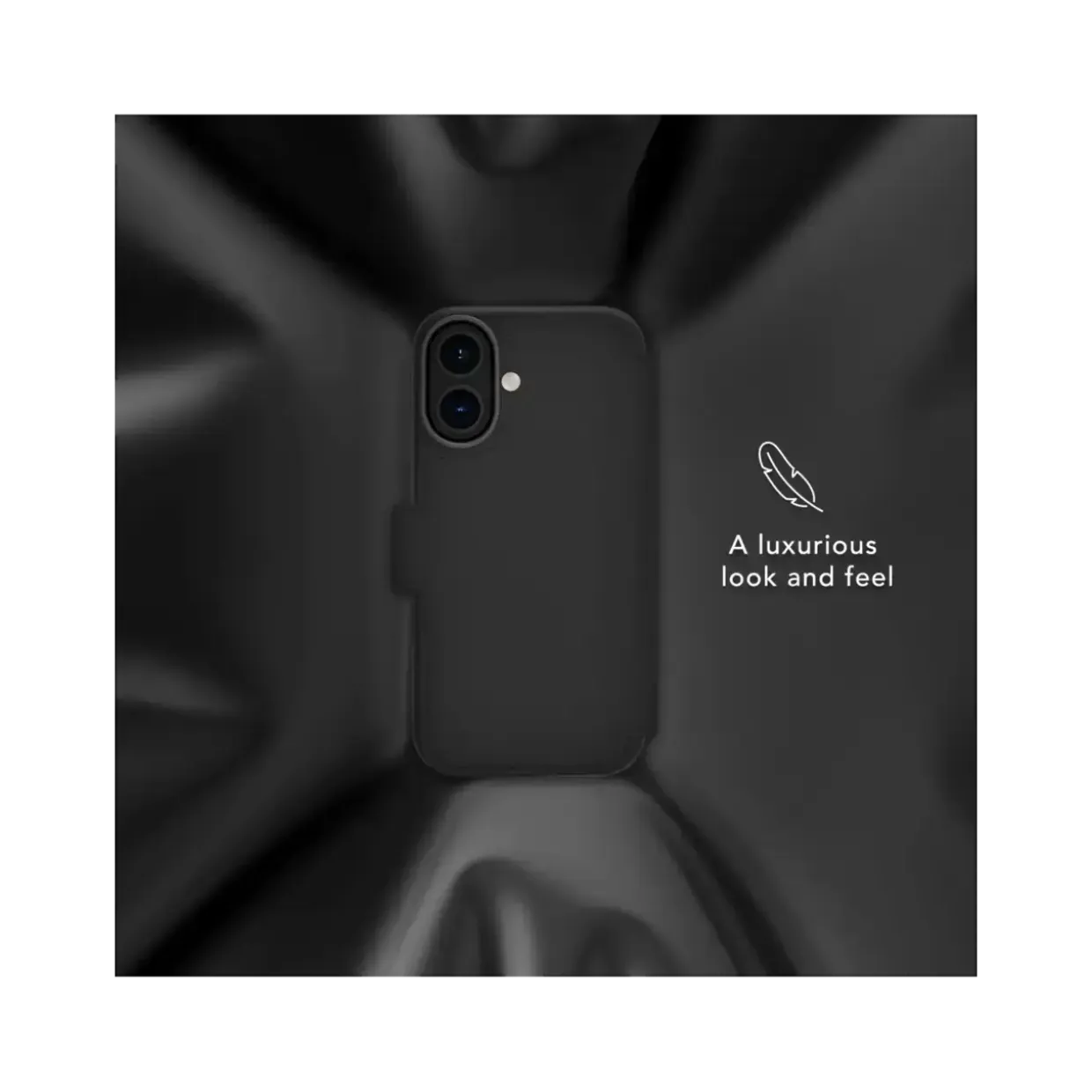 Mobilcover - Dbramante1928 - Lynge MS ICON - iPhone 16 - Sort