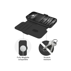 Mobilcover - Dbramante1928 - Lynge MS ICON - iPhone 16 - Sort