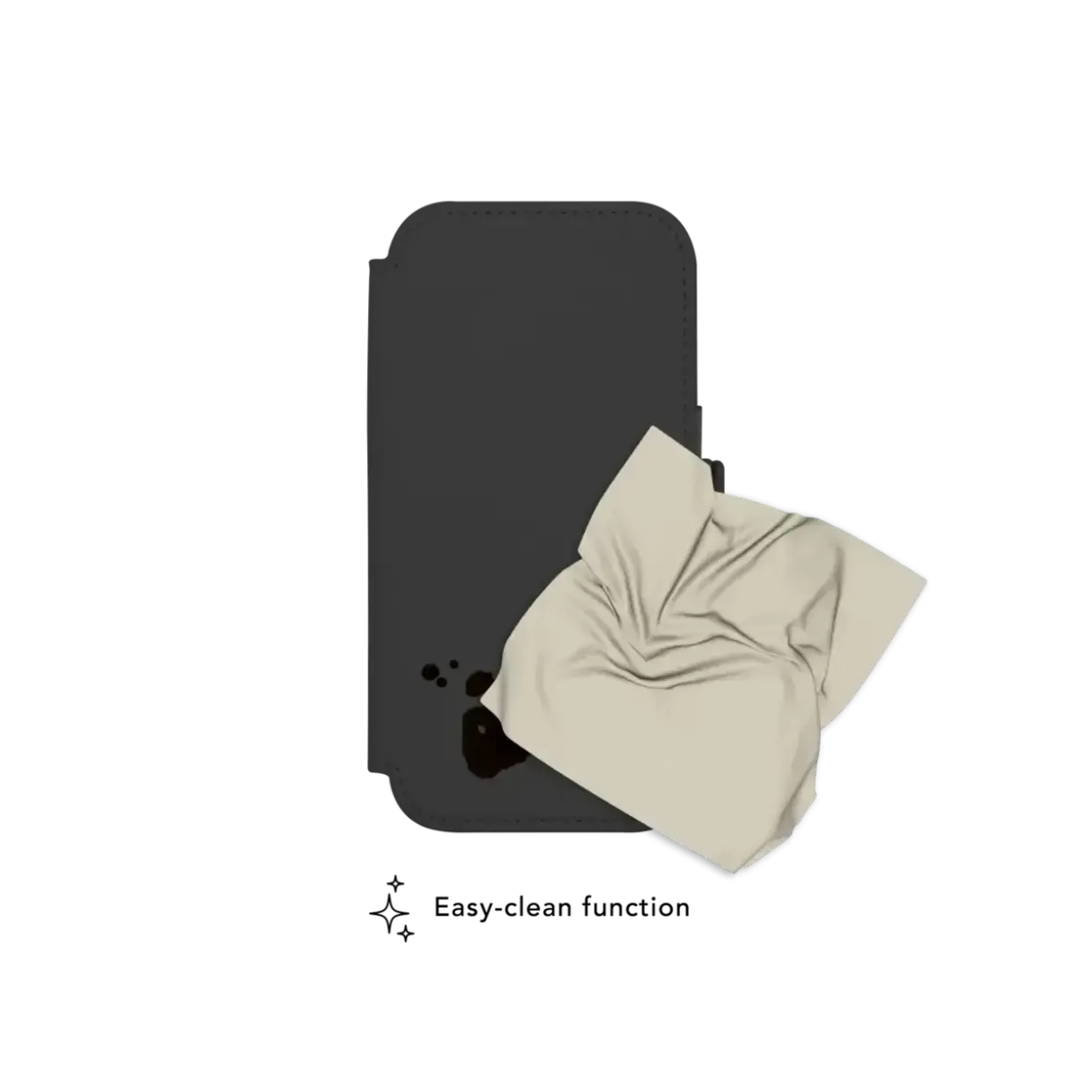 Mobilcover - Dbramante1928 - Lynge MS ICON - iPhone 16 - Sort